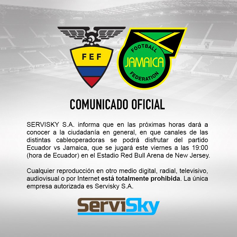 Comunicado Servisky