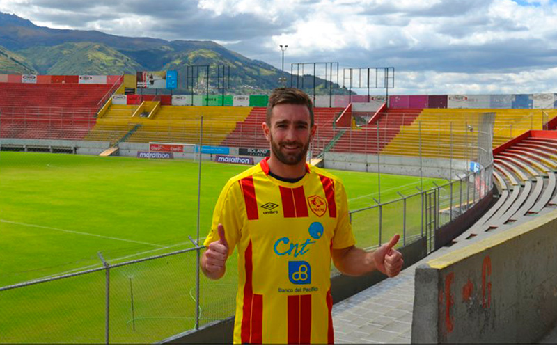 Serie A Ignacio Cacheiro, nuevo jugador de Aucas 