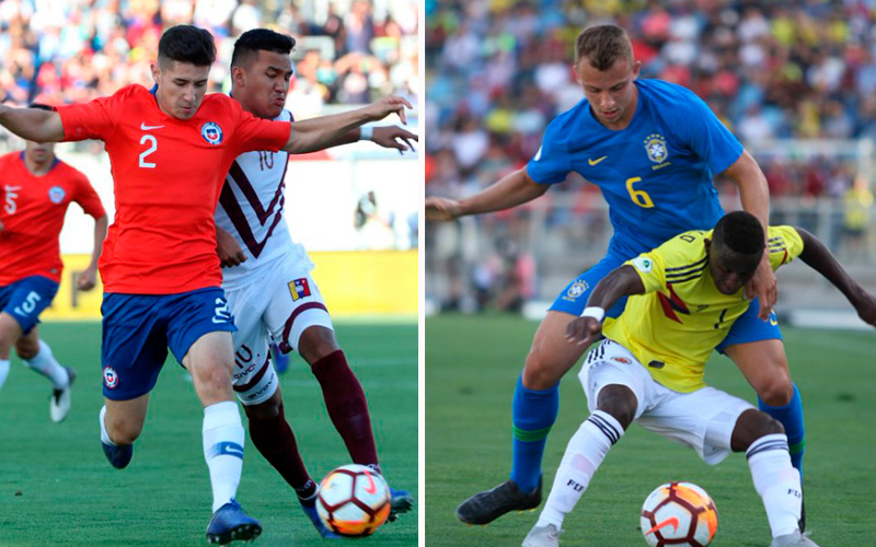 Fútbol Sudamérica Sudamericano Sub 20 Venezuela venció a Chile y es