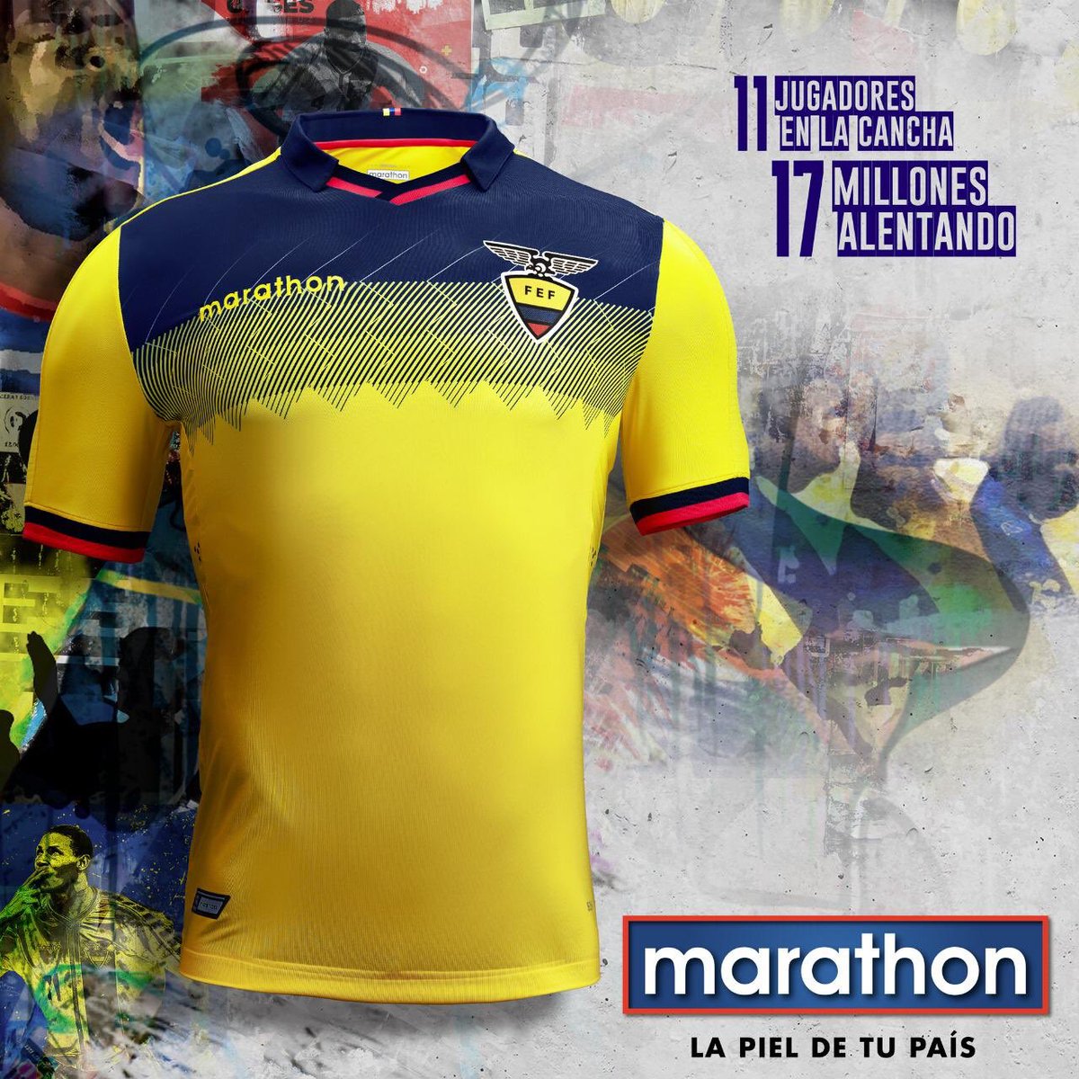 Fútbol Ecuador Selección Nacional Se presentó la nueva camiseta de la