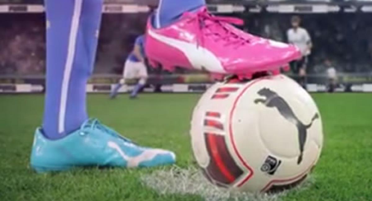Zapatos de futbol puma bicolor cheap