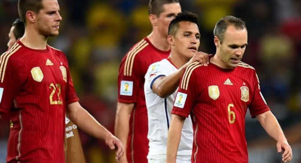2014 Mundial Fútbol España la peor del grupo de campeones eliminados en primera fase | Tera Deportes