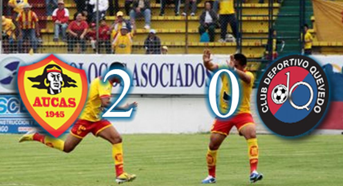 Fútbol Ecuador Serie B (20) Con doblete de Cazal, Aucas ganó al D