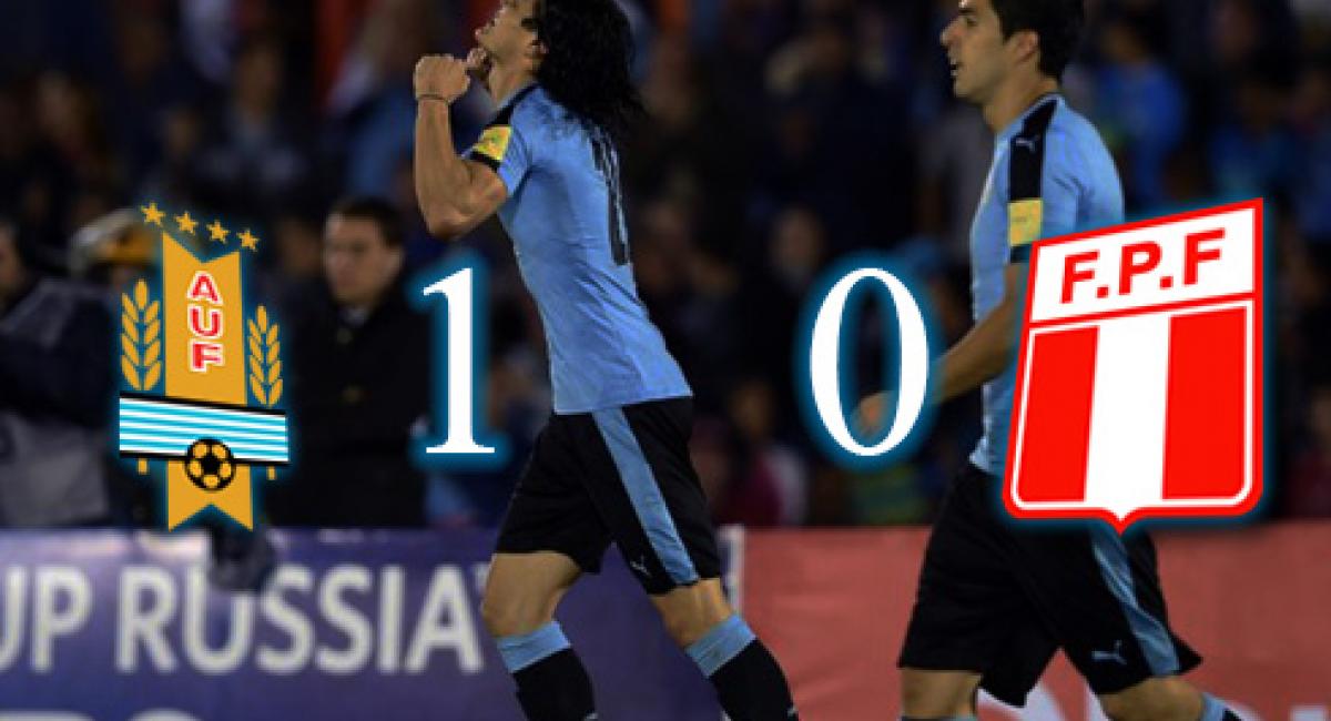 Futbol Mundial Eliminatorias Sudamericanas 1 0 Uruguay Vencio A Peru Por La Minima Y Es El Nuevo Puntero De Eliminatorias Sudamericanas Video Tera Deportes