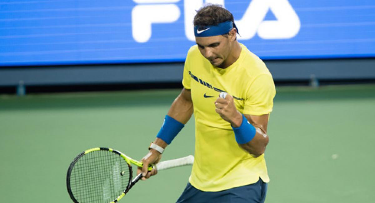 Deportes Tenis Varios Rafael Nadal debutó con pie derecho en Cincinnati